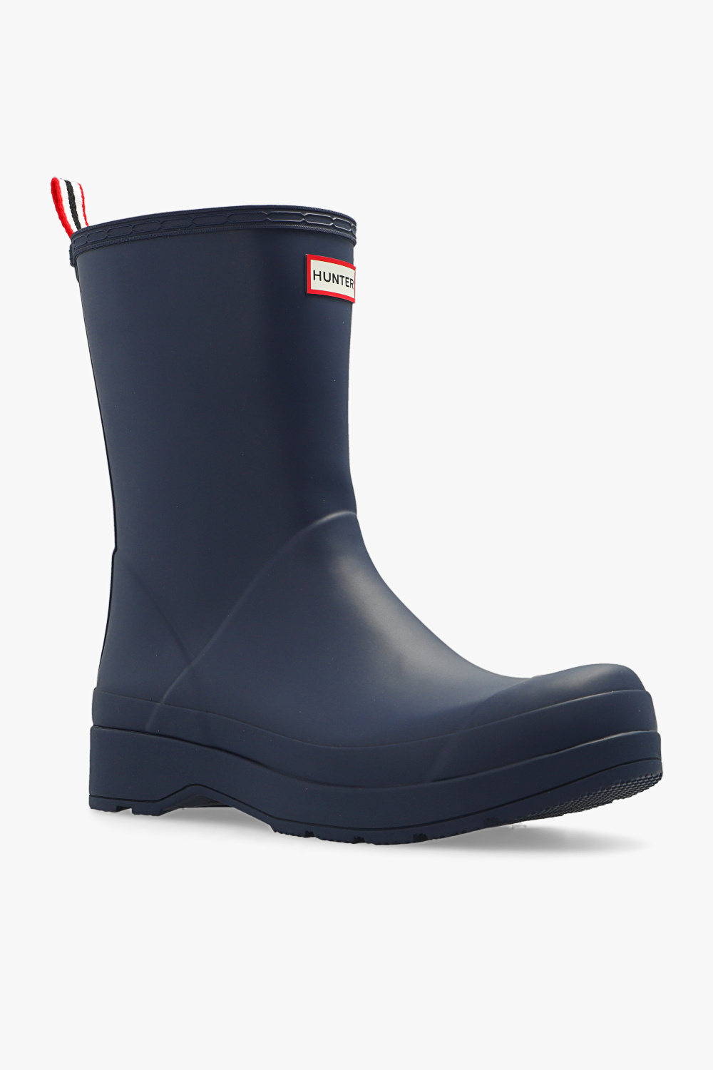 Hunter navy blue deals rain boots